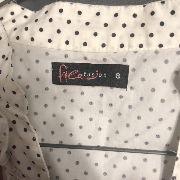 pokadot button up - Picture 3 of 3